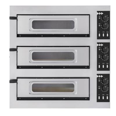 Pec na pizzu 3-stupňová basic 3/50 glass and light, Prismafood, 400V/1200W, 915x690x(H)900mm | 201046